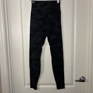 lululemon athletica Black Camo High-Rise Leggings